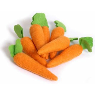 Carottes en peluche Carl