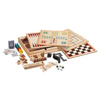 Coffret multi-jeux de société 10 en 1 Fabien