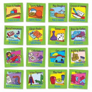 Etiquettes de rangement jouet