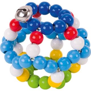 Hochet balle flexible bleu Lyssandre