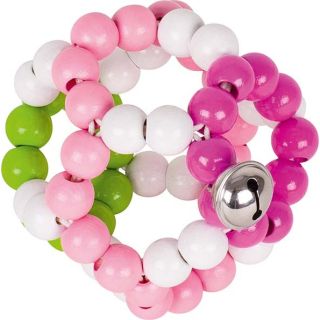 Hochet balle flexible rose Samantha