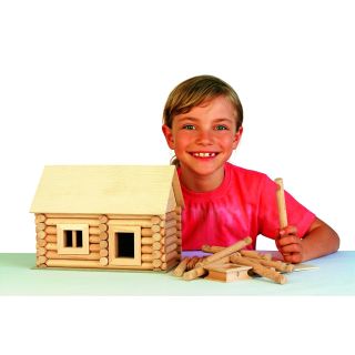 Jeu de construction en bois Walachia la valise multi-construction 72 pièces