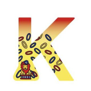 Lettre décoration Circus K