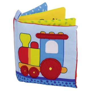 Livre d`images en tissu avec couineur et papier qui crépite
