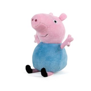 Peluche Peppa Pig bleue 27 cm