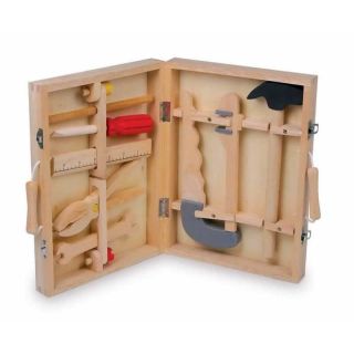 Petite malette à outils en bois Bernado