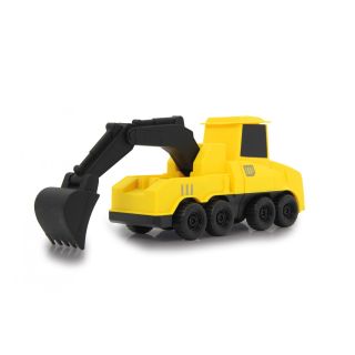 Véhicule de construction magnétique de la pelleteuse